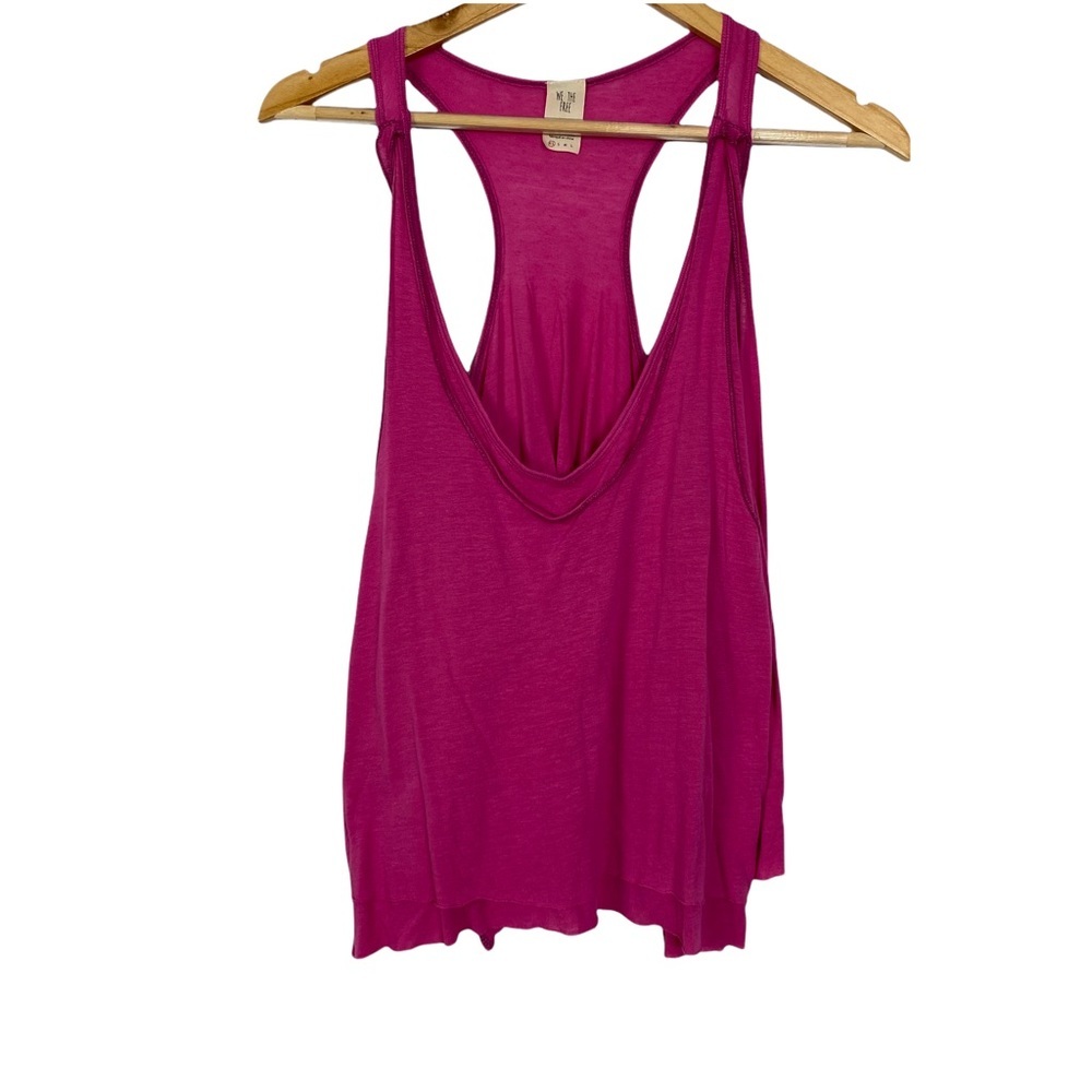 Free People Karmen Sleeveless Layer Tank Top Pink XS OB584638 - Picture 5 of 10
